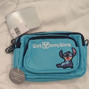 Disney World Blue Stitch Crossbody Bag NWT